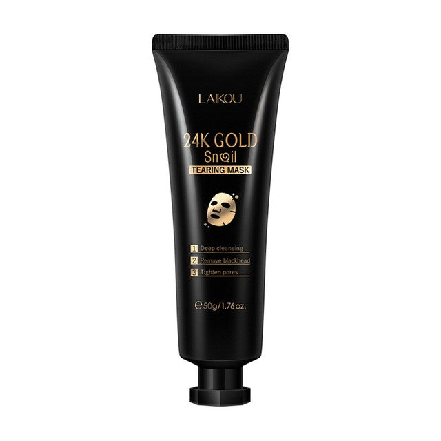 Gold Foil Snail Tear-Off Mask Hydrating Edina Davida