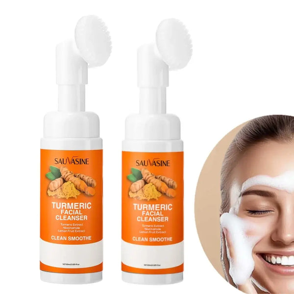 EDINA DAVIDA Turmeric Cleanser Foam with Brush