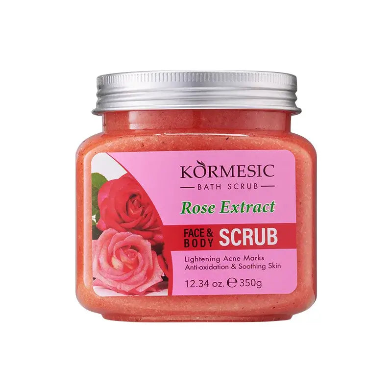 EDINA DAVIDA Turmeric Body Scrub – Milk & Rose Exfoliator
